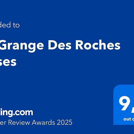 La Grange Des Roches Roses Bed & Breakfast Anchenoncourt-et-Chazel Eksteriør bilde
